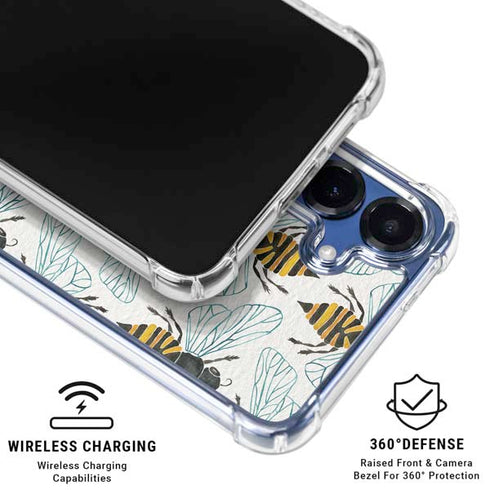 Honey Bee by Cat Coq Galaxy S25 Plus Clear Case