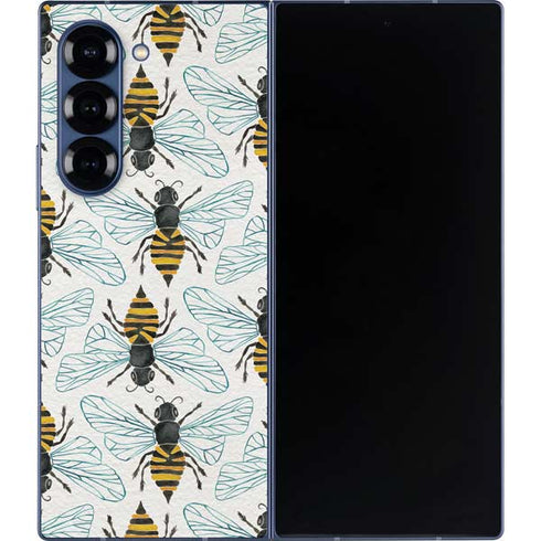 Honey Bee by Cat Coq Galaxy Z Fold6 Skin
