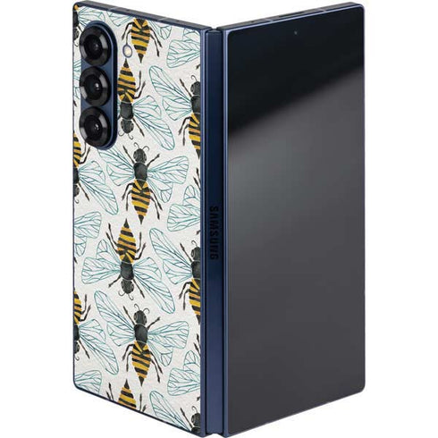 Honey Bee by Cat Coq Galaxy Z Fold6 Skin