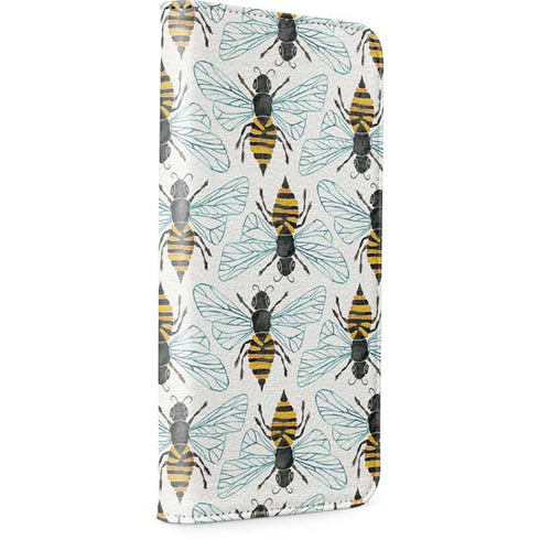 Honey Bee by Cat Coq iPhone 15 Folio Case