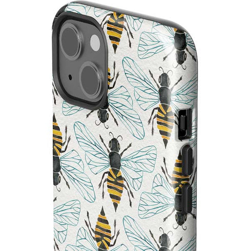 Honey Bee by Cat Coq iPhone 15 Impact Case