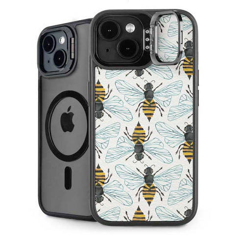 Honey Bee by Cat Coq iPhone 15 Plus Kickstand Case