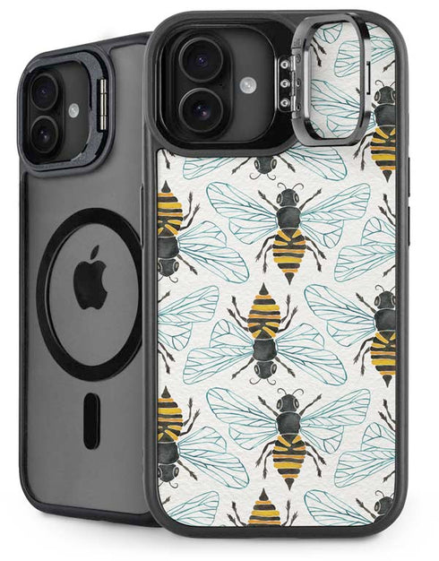Honey Bee by Cat Coq iPhone 16 Kickstand Case