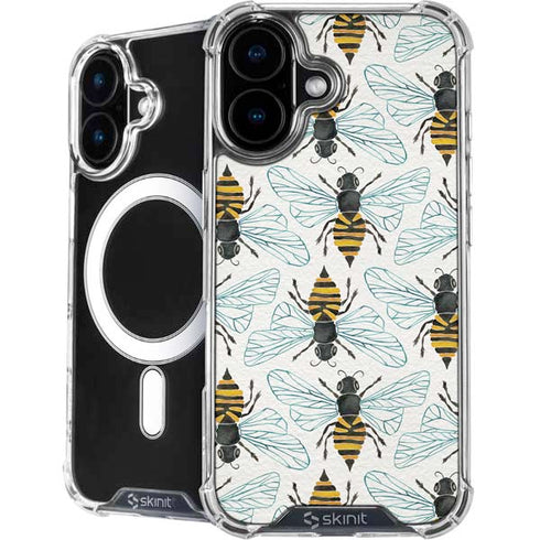 Honey Bee by Cat Coq iPhone 16 MagSafe Case