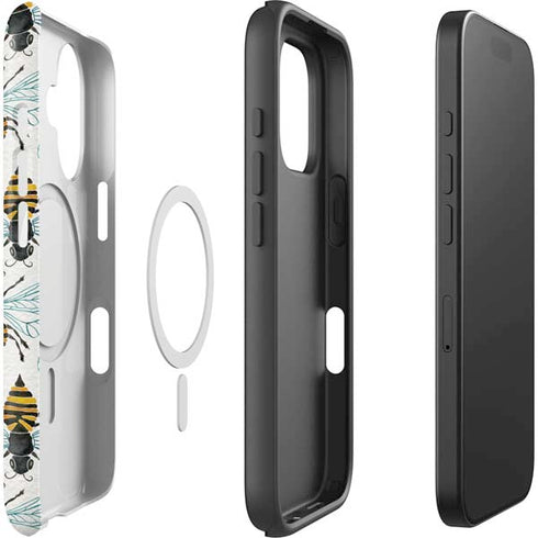 Honey Bee by Cat Coq iPhone 16 Magsafe Impact Case