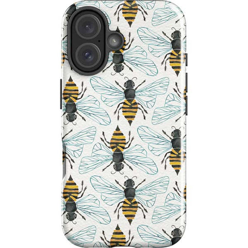 Honey Bee by Cat Coq iPhone 16 Plus Impact Case