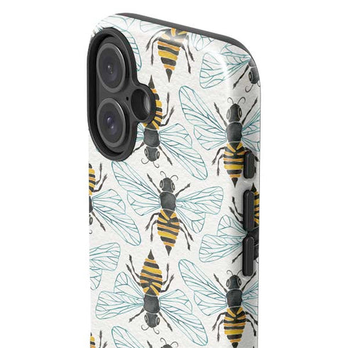 Honey Bee by Cat Coq iPhone 16 Plus Impact Case