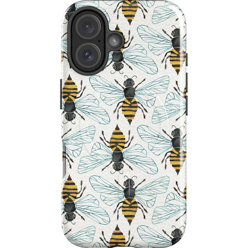 Honey Bee by Cat Coq iPhone 16 Plus Magsafe Impact Case