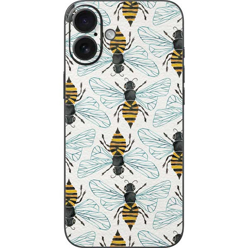 Honey Bee by Cat Coq iPhone 16 Plus Skin