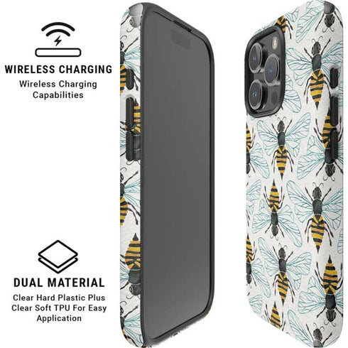 Honey Bee by Cat Coq iPhone 16 Pro Magsafe Impact Case