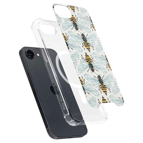 Honey Bee by Cat Coq iPhone 16e MagSafe Case