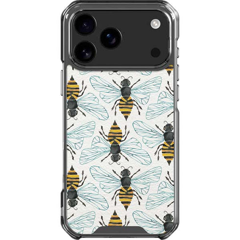 Honey Bee by Cat Coq iPhone 18 Pro Max Clear Case