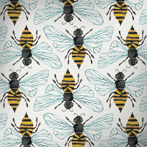 Honey Bee by Cat Coq MacBook Skins