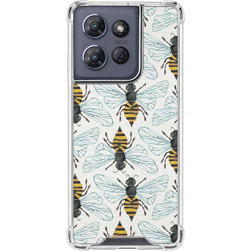 Honey Bee by Cat Coq Moto G 5G (2025) Clear Case