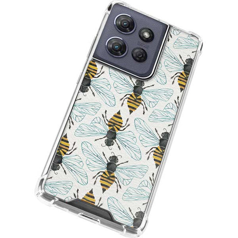 Honey Bee by Cat Coq Moto G 5G (2025) Clear Case