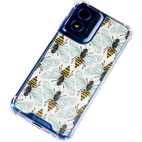 Honey Bee by Cat Coq Moto G 5G (2024) Clear Case