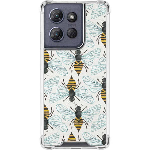 Honey Bee by Cat Coq Moto G Play 5G (2025) Clear Case