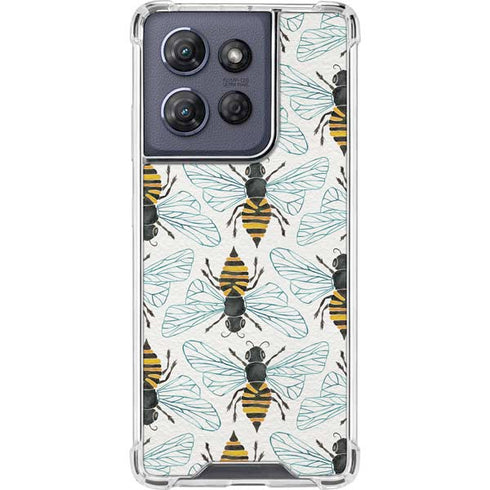 Honey Bee by Cat Coq Moto G Power 5G (2025) Clear Case