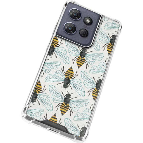 Honey Bee by Cat Coq Moto G Power 5G (2025) Clear Case
