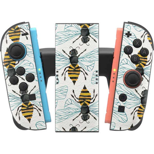 Honey Bee by Cat Coq Nintendo Switch 2 (2025) Joy-Con Controller Skin