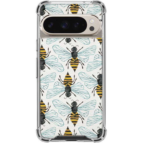 Honey Bee by Cat Coq Pixel 9/9 Pro Clear Case