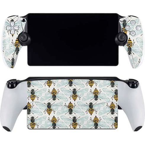 Honey Bee by Cat Coq PlayStation Portal Remote Player Skin