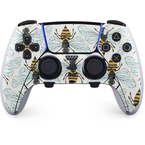 Cat Coq Honey Bee PS5 DualSense Edge Pro Controller Skin