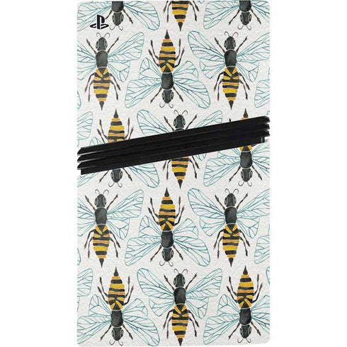 Honey Bee by Cat Coq PS5 Pro Disk Console Skin