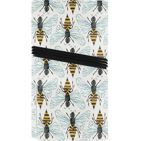 Honey Bee by Cat Coq PS5 Pro Disk Console Skin