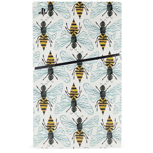 Honey Bee by Cat Coq PS5 Slim Digital Edition Console Skin