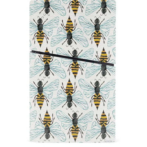 Honey Bee by Cat Coq PS5 Slim Digital Edition Console Skin