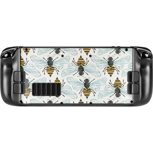 Cat Coq Honey Bee Steam Deck Handheld Gaming Computer Skin