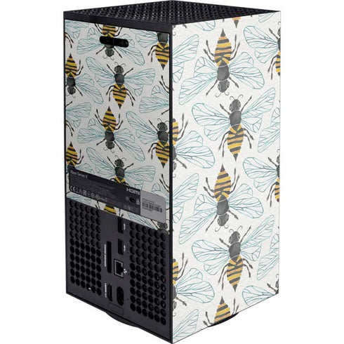 Honey Bee by Cat Coq XBox Series X Digital Edition Console Skin