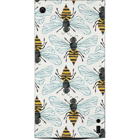 Honey Bee by Cat Coq XBox Series X Digital Edition Console Skin