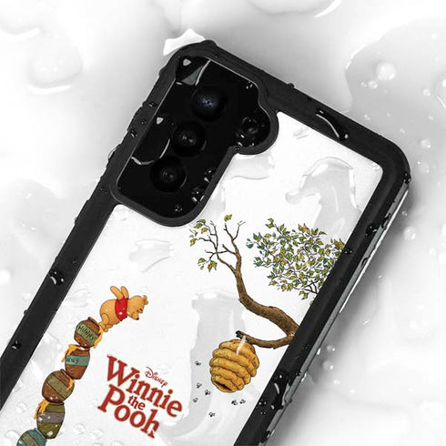 Disney Winnie the Pooh Honey Hive Galaxy S24 Plus Waterproof Case