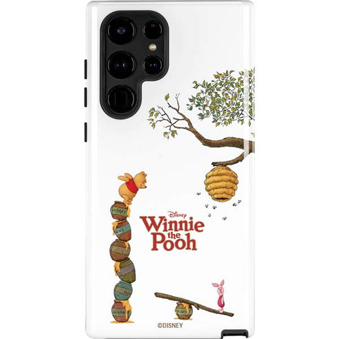 Disney Winnie the Pooh Honey Hive Galaxy Cases