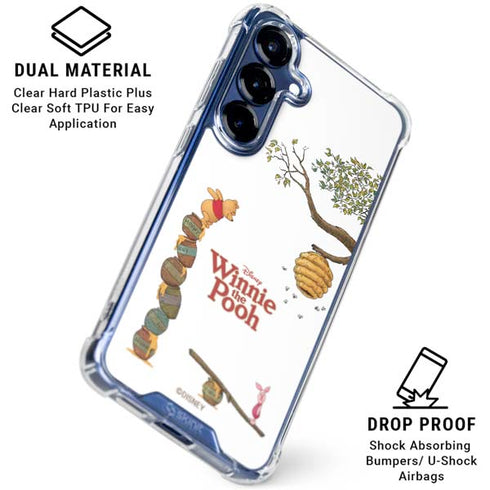 Disney Winnie the Pooh Honey Hive Galaxy S25 Clear Case