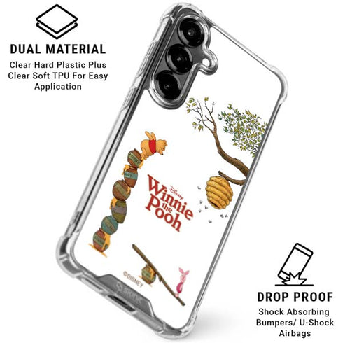Disney Winnie the Pooh Honey Hive Galaxy S26 Clear Case