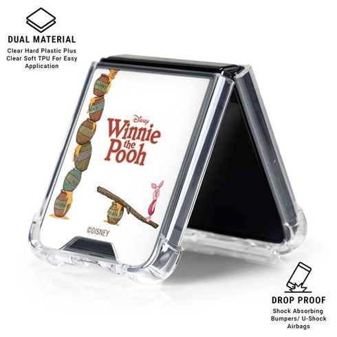 Disney Winnie the Pooh Honey Hive Galaxy Z Flip6 Clear Case