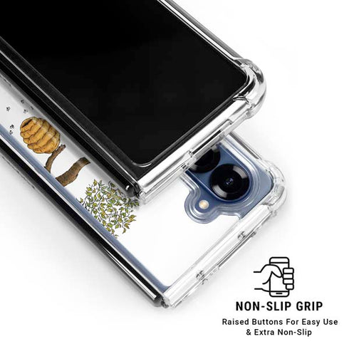 Disney Winnie the Pooh Honey Hive Galaxy Z Fold6 Clear Case