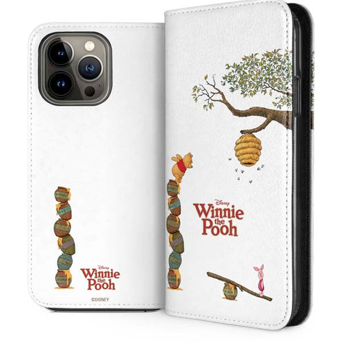 Disney Winnie the Pooh Honey Hive iPhone 14 Pro Max Folio Case