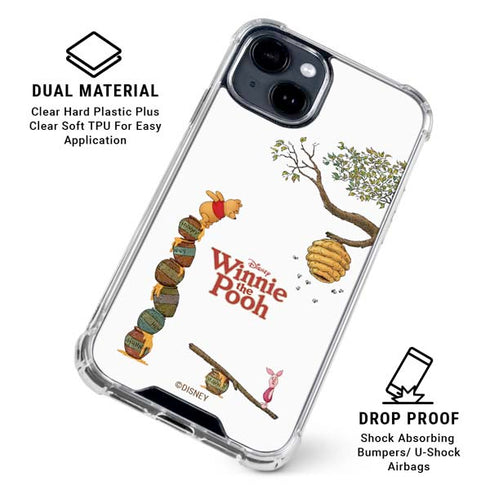 Disney Winnie the Pooh Honey Hive iPhone 15 Clear Case