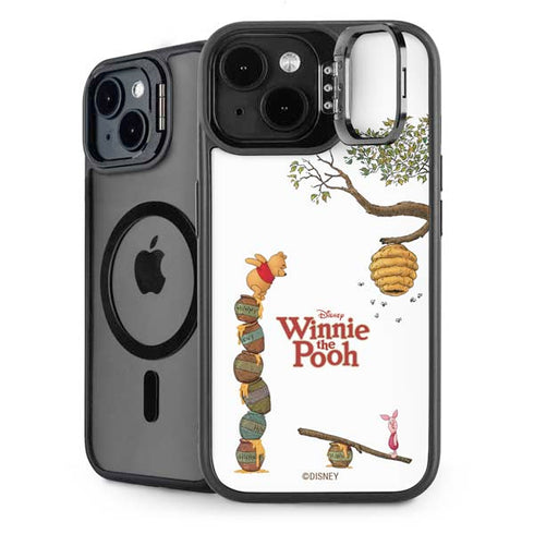 Disney Winnie the Pooh Honey Hive iPhone 15 Plus Kickstand Case