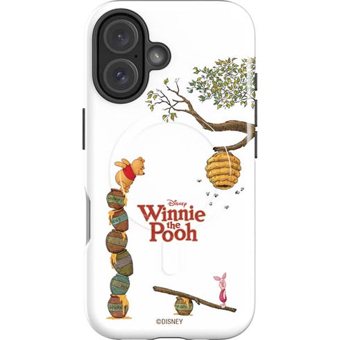 Disney Winnie the Pooh Honey Hive iPhone 16 Magsafe Impact Case