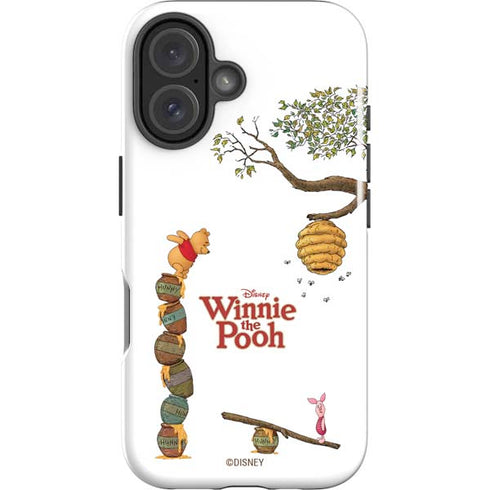 Disney Winnie the Pooh Honey Hive iPhone 16 Plus Impact Case