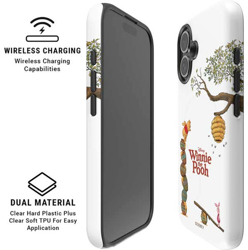 Disney Winnie the Pooh Honey Hive iPhone 16 Plus Magsafe Impact Case