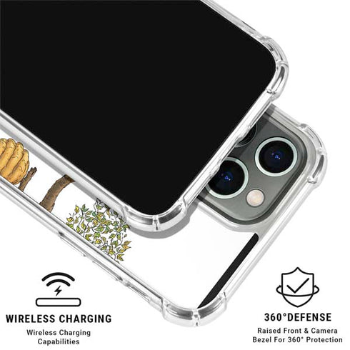 Disney Winnie the Pooh Honey Hive iPhone 16 Pro Max Clear Case