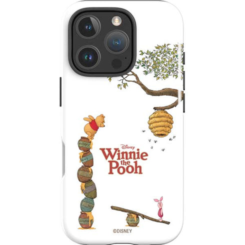 Disney Winnie the Pooh Honey Hive iPhone 16 Pro Max Impact Case