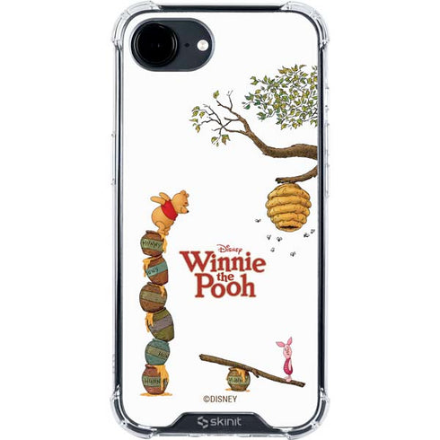 Disney Winnie the Pooh Honey Hive iPhone 16e Clear Case