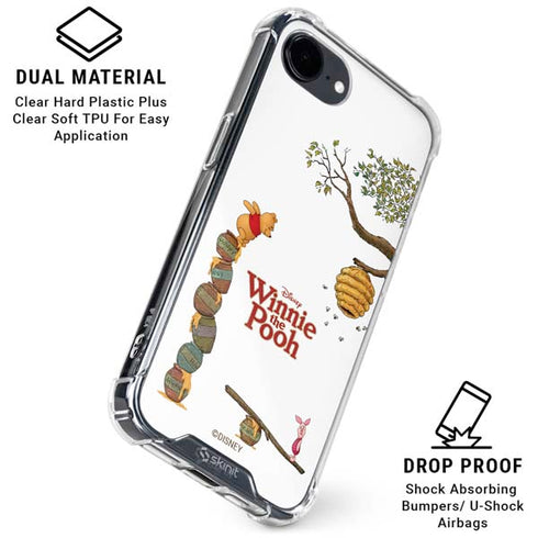 Disney Winnie the Pooh Honey Hive iPhone 16e Clear Case